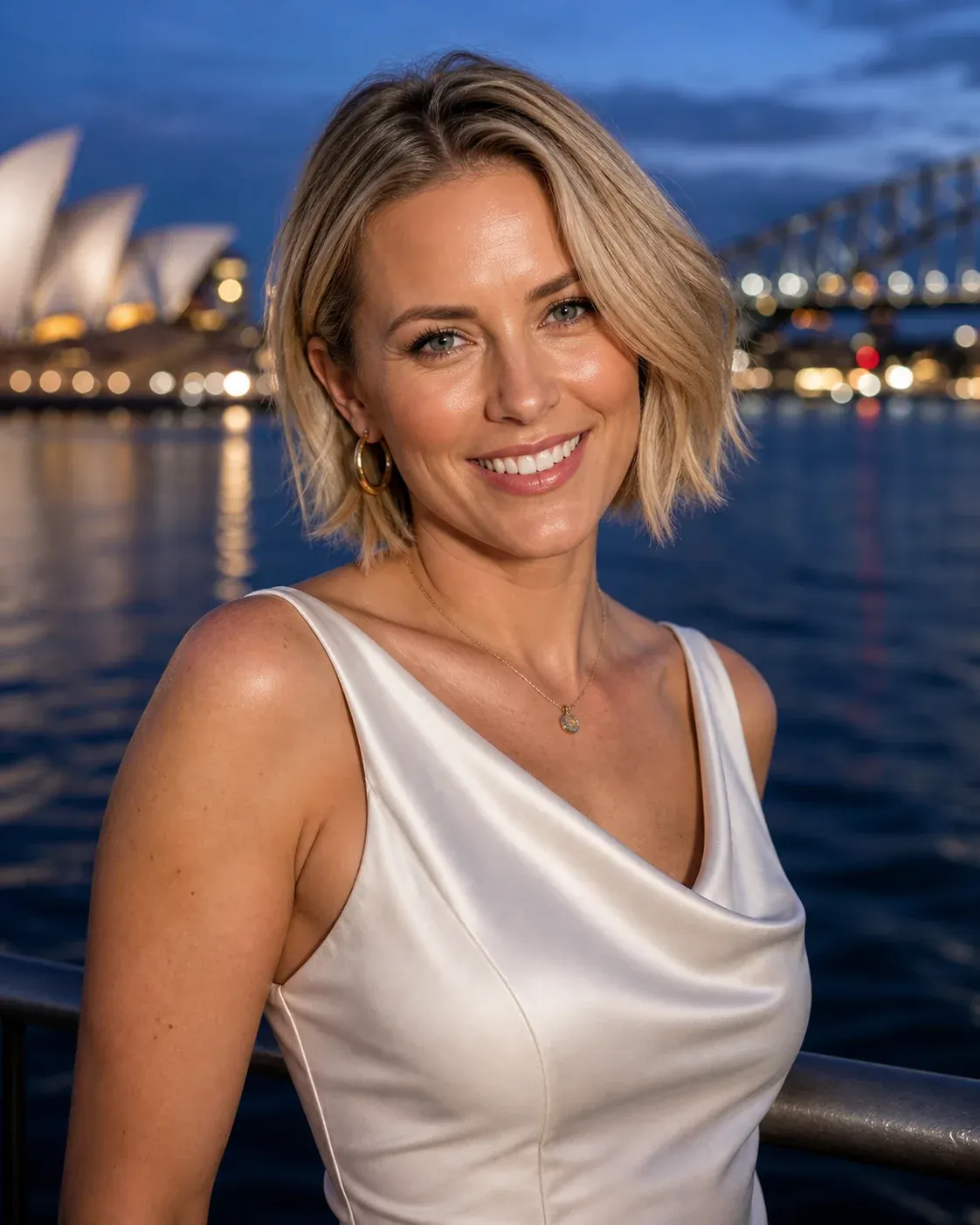 Confident Sydney woman ready for an evening date